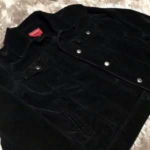 Black Chaps Corduroy Jacket